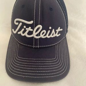 Titleist Footjoy Pro V1 Golf Hat Medium/Large New Era Back Mesh